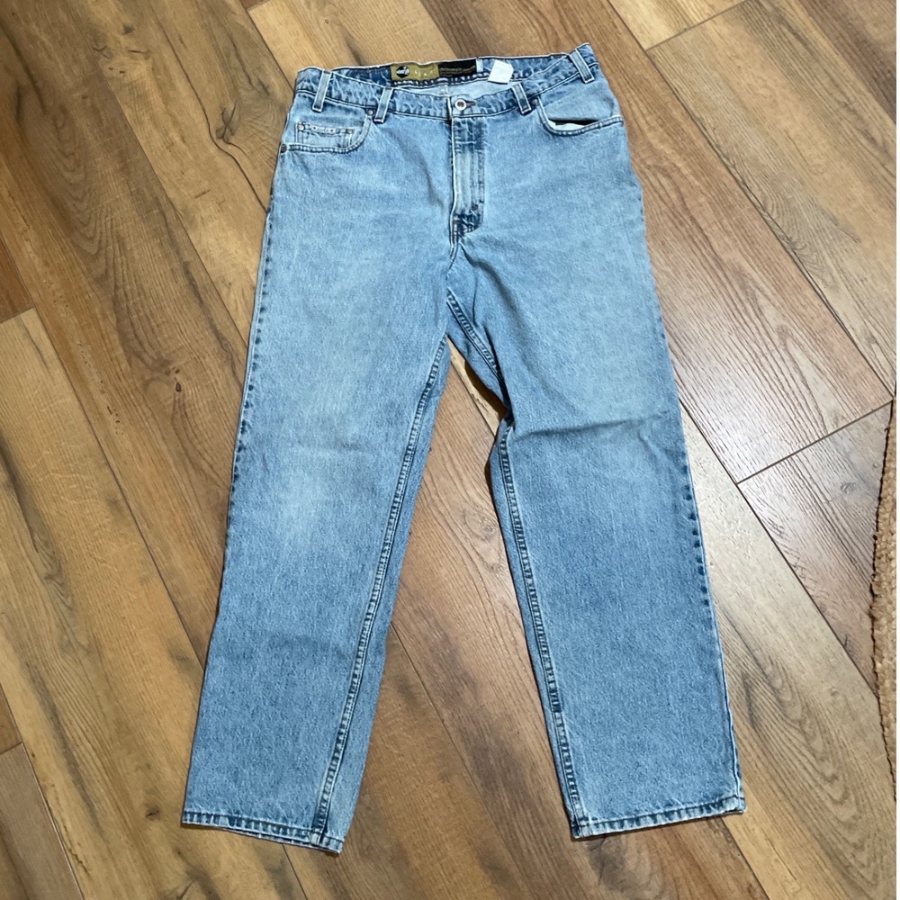 Levis SilverTab Y2K Lean Jeans Mens 36x30 USA 90s Grunge Skater Vintage